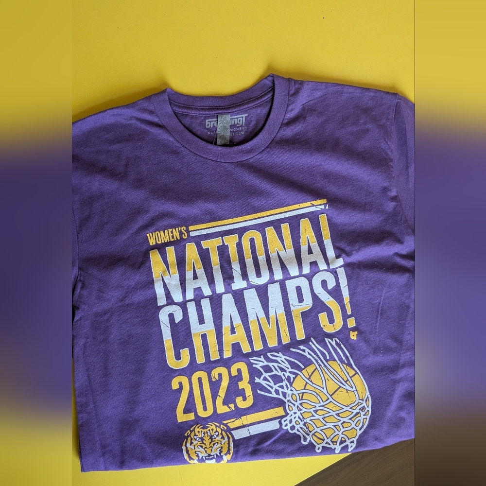 New With Tags LSU NCAAW Championship Shirt